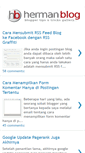 Mobile Screenshot of hermanblog.com